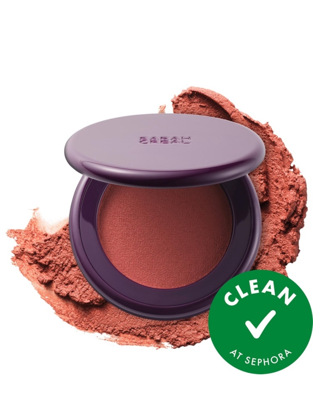 Sarah Creal "Coming In Hot" Blurring Pressed-Mousse Blush - Sunshine